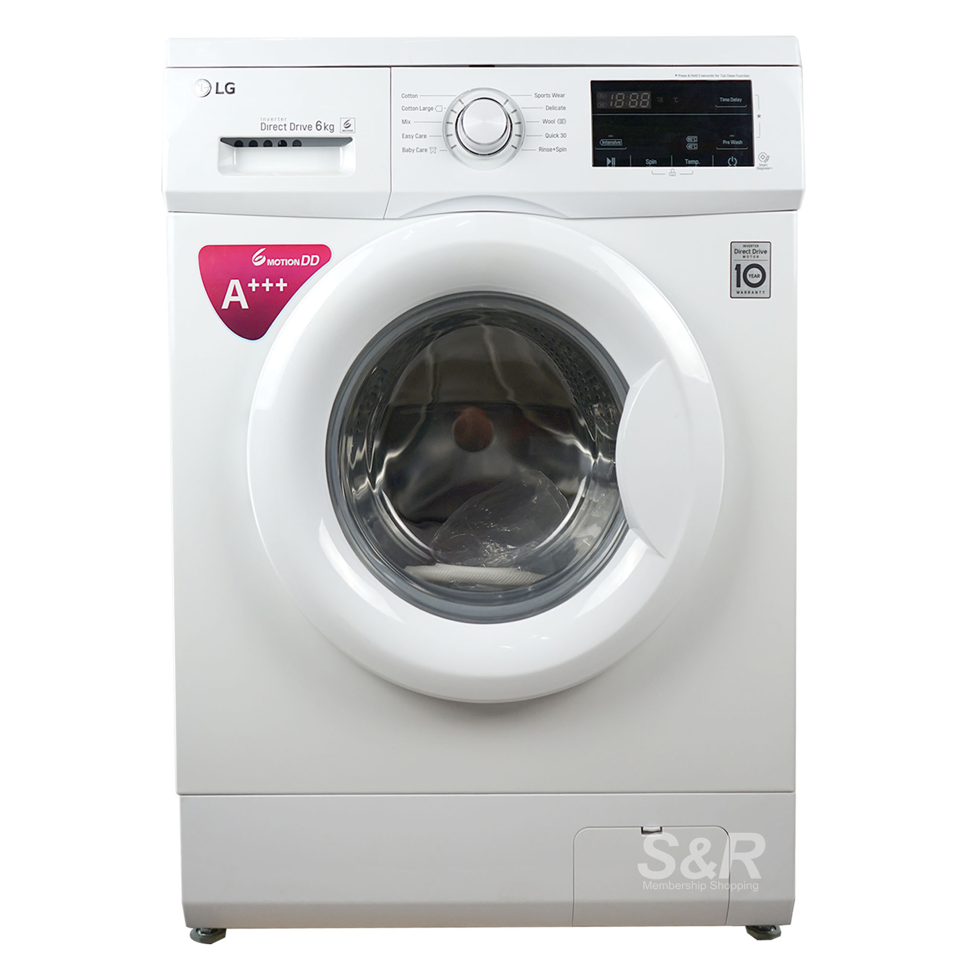 LG 6kg Front Load Washer FM1006N3W